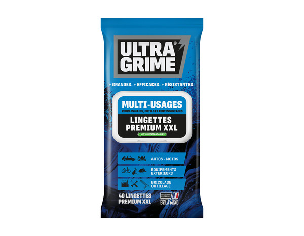 1 pack 40 lingettes multi-usages premium XXL - Brico Dépôt