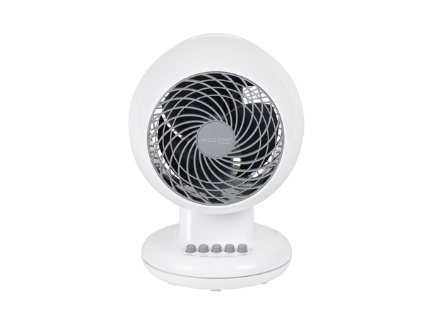 Ventilateur de table oscillant 3 vitesses - Blanc - Brico Dépôt