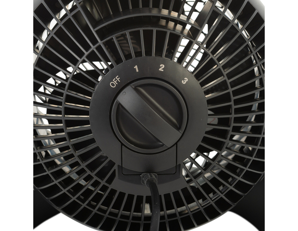Ventilateur de table fixe 3 vitesses - Noir - Brico Dépôt