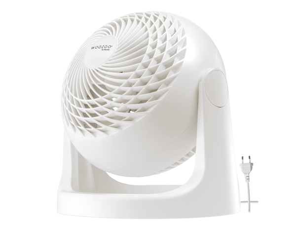 Ventilateur de table fixe 3 vitesses - Blanc - Brico Dépôt