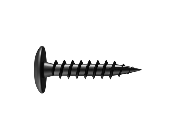Boite de 2 kg de vis de penture noire tête plate Torx 6 x 30 mm acier carbone - Brenner - Brico Dépôt