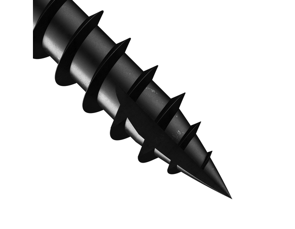 Boite de 2 kg de vis de penture noire tête plate Torx 6 x 30 mm acier carbone - Brenner - Brico Dépôt