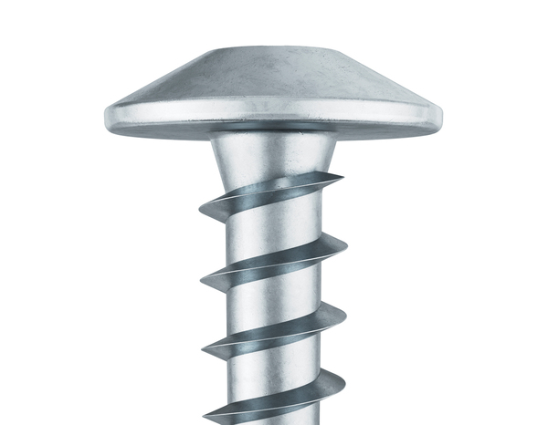 Boite de 2 kg de vis de penture, jaune tête plate Torx 6 x 40 mm acier carbone - Brenner - Brico Dépôt