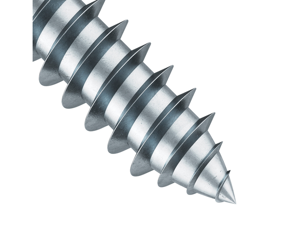 Boite de 2 kg de vis tôle autotaraudeuse tête plate, Philips 6.3 x 50 mm acier carbone - Brenner - Brico Dépôt