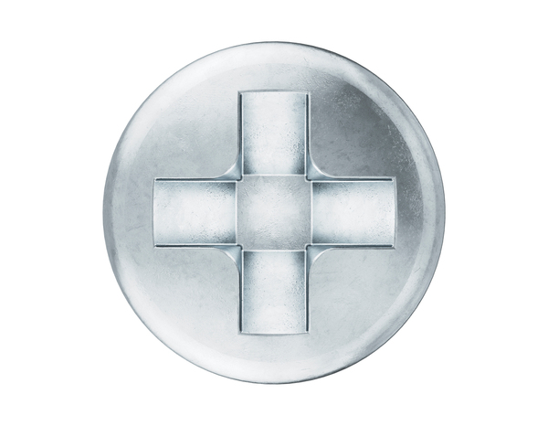 Boite de 2 kg de vis tôle autoforeuse tête plate, Philips 4.2 x 16 mm acier carbone - Brenner - Brico Dépôt