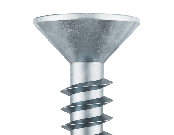 Boite de 2 kg de vis tôle autoforeuse tête fraisée, Philips 4.8 x 50 mm acier carbone - Brenner - Brico Dépôt