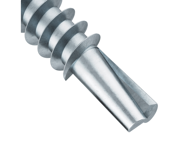 Boite de 2 kg de vis tôle autoforeuse tête hexagonale 4.2 x 16 mm acier carbone - Brenner - Brico Dépôt