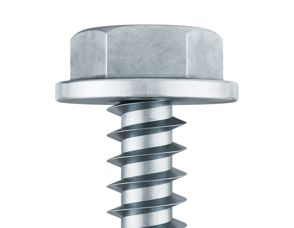 Boite de 2 kg de vis tôle autoforeuse tête hexagonale 4.8 x 19 mm acier carbone - Brenner - Brico Dépôt