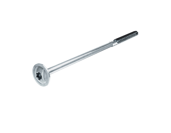 Vis charpente tête large plate Torx filetage partiel 8 x 200 mm - Brenner - Brico Dépôt