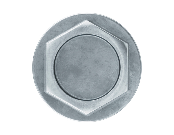 Boite de 2 kg de vis tôle autoforeuse tête hexagonale 5.5 x 50 mm acier carbone - Brenner - Brico Dépôt