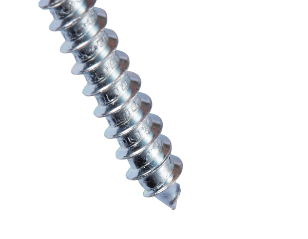 Boite de 2 kg de tirefonds tête hexagonale 6 x 40 mm acier au carbone - Brenner - Brico Dépôt