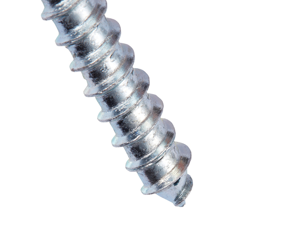 Boite de 2 kg de tirefonds tête hexagonale 8 x 50 mm acier au carbone - Brenner - Brico Dépôt