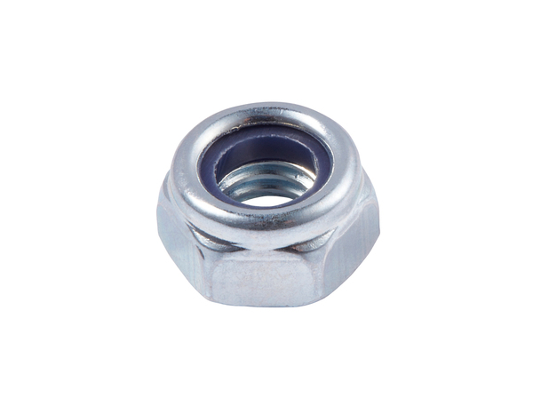 Boite de 2 kg d'écrous frein tête hexagonale Ø6 mm en acier - Brenner - Brico Dépôt