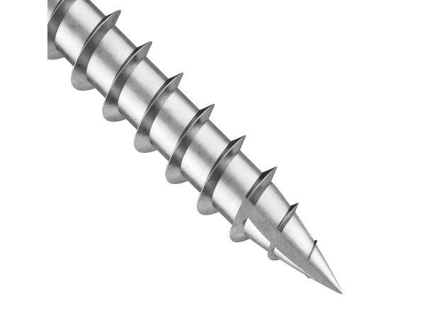 Seau de 500 vis pour terrasse tête fraisée Torx 5 x 50 mm acier inoxydable A2 - Brenner - Brico Dépôt