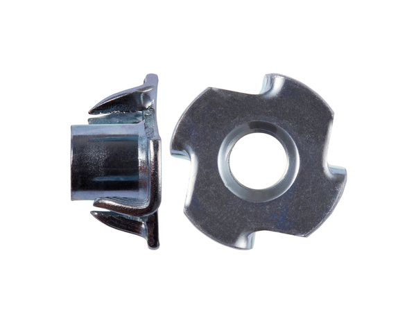 Sachet de 10 écrous à clouer Ø6 mm en acier - Brenner - Brico Dépôt