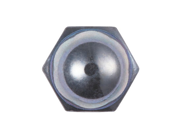 Sachet de 10 écrous borgnes tête hexagonale Ø4 mm en acier - Brenner - Brico Dépôt