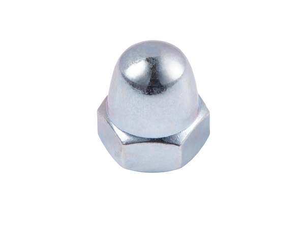 Sachet de 10 écrous borgnes tête hexagonale Ø5 mm en acier - Brenner - Brico Dépôt