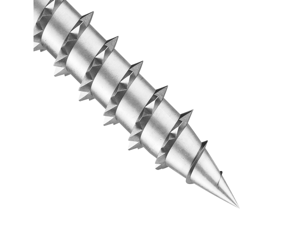 Boite de 50 vis multi-usage tête fraisée Posidriv 6 x 80 mm acier inoydable A4 - Brenner - Brico Dépôt