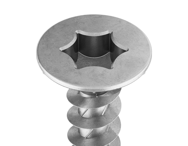 Seau de 500 vis terrasse tête fraisée Torx 5 x 60 mm acier inoydable A4 - Brenner - Brico Dépôt