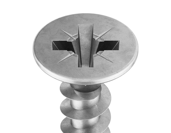 Sachet de 20 vis multi-usage tête fraisée Posidriv 4 x 20 mm acier inoydable A4 - Brenner - Brico Dépôt