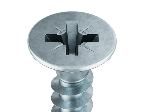 Boite de 2 kg de vis multi-usage tête fraisée Posidriv 6 x 40 mm - Brenner - Brico Dépôt