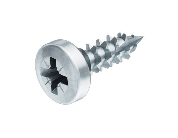 Boite de 2 kg de vis multi-usage tête plate, Posidriv 3.5 x 12 mm - Brenner - Brico Dépôt