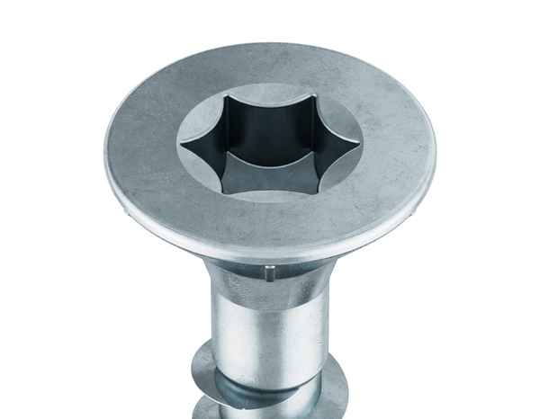 Boite de 2 kg de vis multi-usage tête fraisée, torx 5 x 40 mm - Brenner - Brico Dépôt