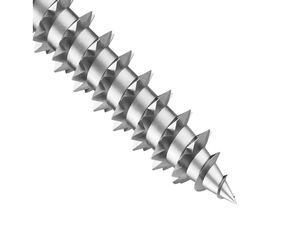 Boite de 80 vis multi-usage tête fraisée Posidriv 5 x 40 mm acier inoydable A4 - Brenner - Brico Dépôt