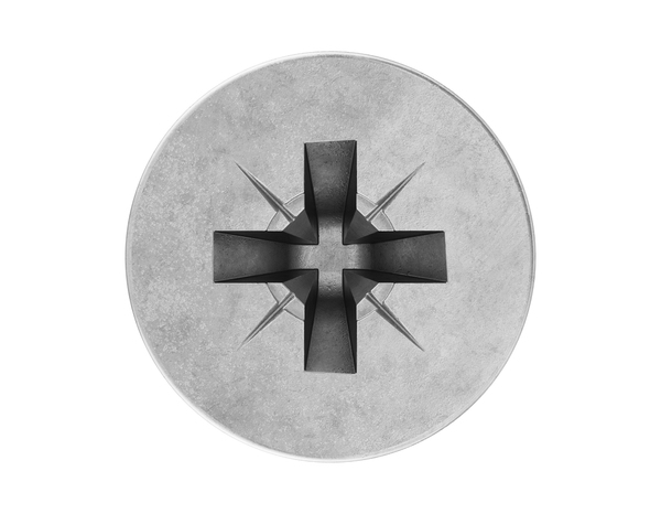 Boite de 2 kg de vis multi-usage tête fraisée, Posidriv 4.5 x 50 mm - Brenner - Brico Dépôt