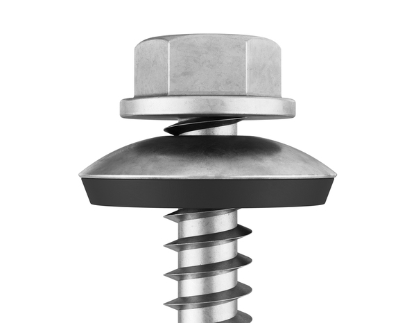 Boite de 2 kg de vis de toiture tête hexagonale 5.5 x 45 mm - Brenner - Brico Dépôt