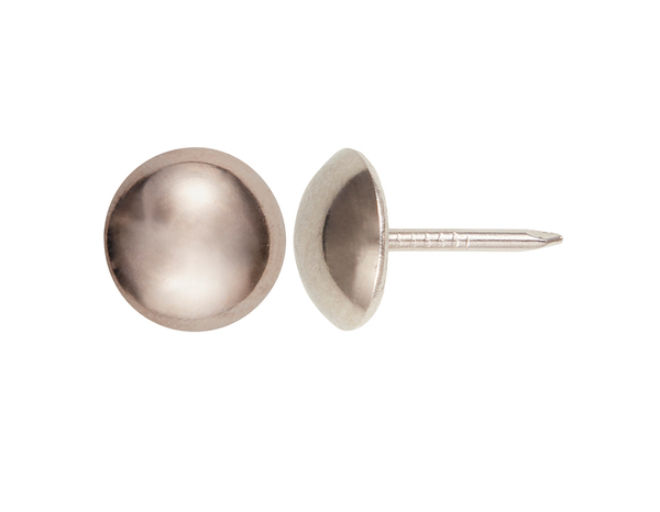 Boite de 100 clous tapissier argent tête Ø8 mm acier - Brenner - Brico Dépôt