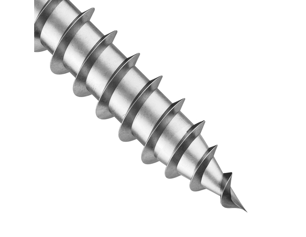 Sachet de 50 vis de bardage tête fraisée Pozidriv 4.5 x 35 mm acier inoydable A2 - Brenner - Brico Dépôt