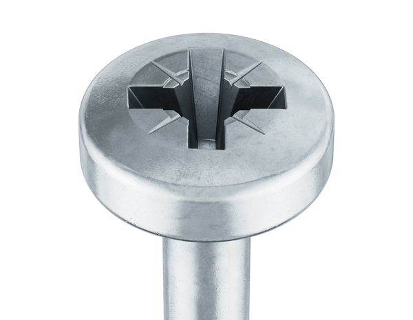 Boite de 2 kg de vis multi-usage tête plate Posidriv 6 mm x 40 mm - Brenner - Brico Dépôt