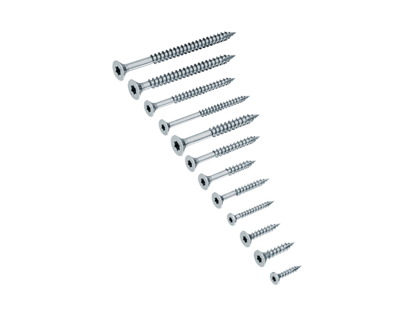Assortiment de 600 vis multi-usage tête fraisée, Torx - Brenner - Brico Dépôt