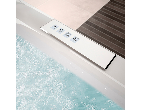 Baignoire balnéo droite « Malya » - 180 X 80 cm - Allibert - Brico Dépôt