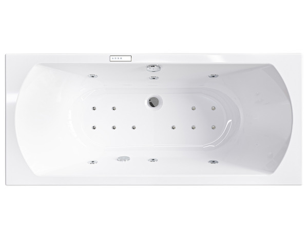 Baignoire balnéo droite « Malya » - 180 X 80 cm - Allibert - Brico Dépôt