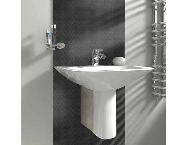 Mosaïque "Albena" noir - l. 30 x L. 30 cm - GoodHome - Brico Dépôt