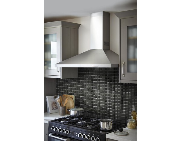 Mosaïque "Manza" noir - l. 30 x L. 30 cm - GoodHome - Brico Dépôt