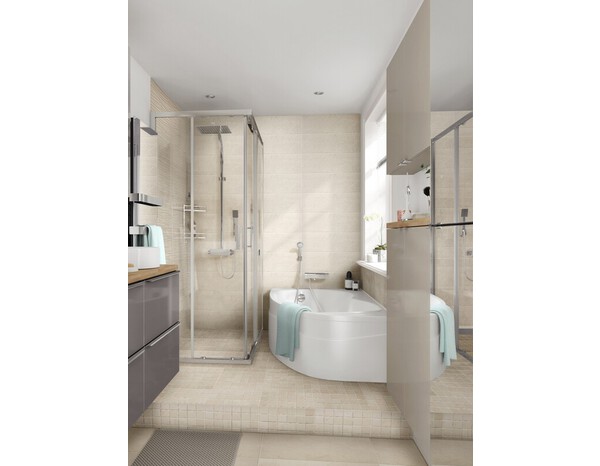 Mosaïque "Elegance Marble" beige - l. 30 x L. 30 cm - Colours - Brico Dépôt