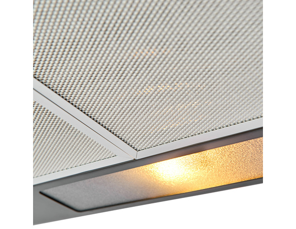 Hotte cheminée de cuisine noire - 60 cm - Brico Dépôt