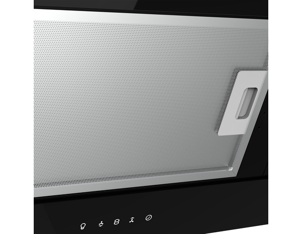 Hotte inclinée "Link" noire - 60 cm - Cooke and Lewis - Brico Dépôt