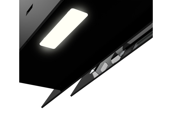 Hotte inclinée "Link" noire - 90 cm - Cooke and Lewis - Brico Dépôt