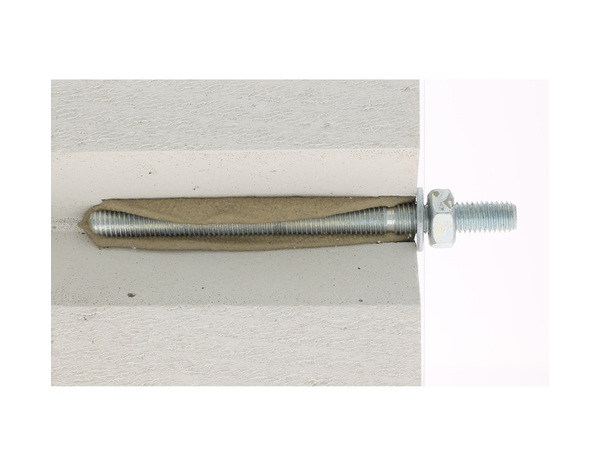 Sachet de 4 tiges filetées avec écrous et rondelles pour scellement chimique 10 x 130 mm - Brico Dépôt