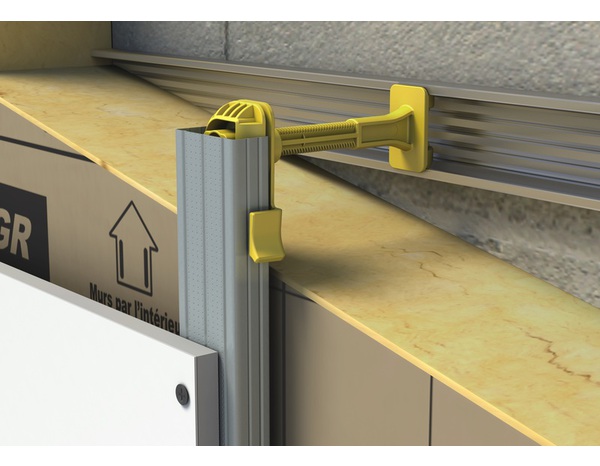 50 appuis intermédiaires "Optima 2" pour laine de verre Ép. 60-75 mm - Isover - Brico Dépôt