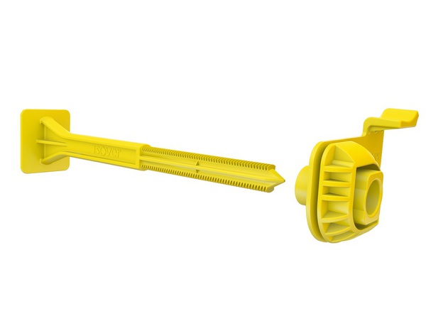 50 appuis intermédiaires "Optima 2" pour laine de verre Ép. 60-75 mm - Isover - Brico Dépôt