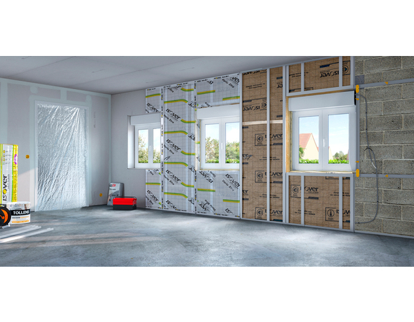 Membrane d'étanchéité Vario Xtra - 1,50 x 40 m - Isover - Brico Dépôt