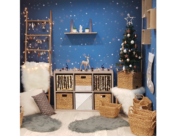 Lot de 3 cubes en chêne Riggia 30 cm - Form - Brico Dépôt