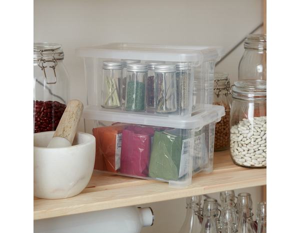 Couvercle pour boîte de rangement transparent 3 L "Kaze" - Form - Brico Dépôt
