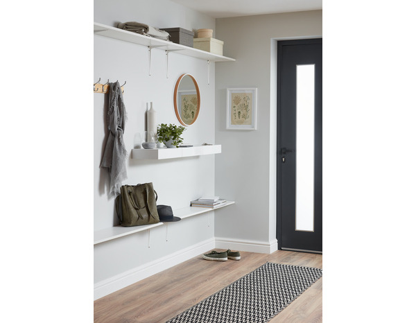 Lot de 2 fixations invisibles - Form - Brico Dépôt