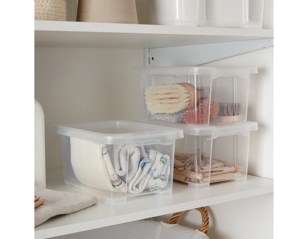 Couvercle pour boîte de rangement transparent 3 L "Kaze" - Form - Brico Dépôt